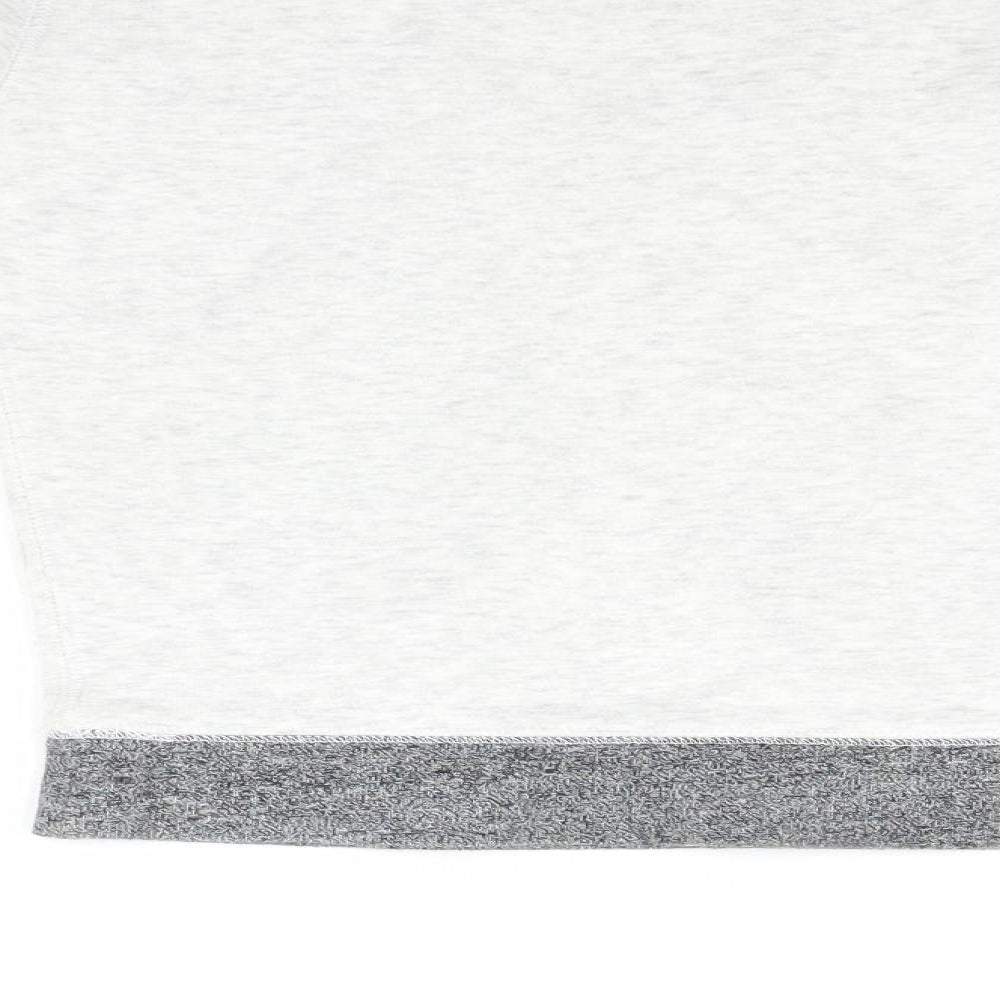 NEXT Boys Grey Striped  Pullover Sweatshirt Size 8 Years