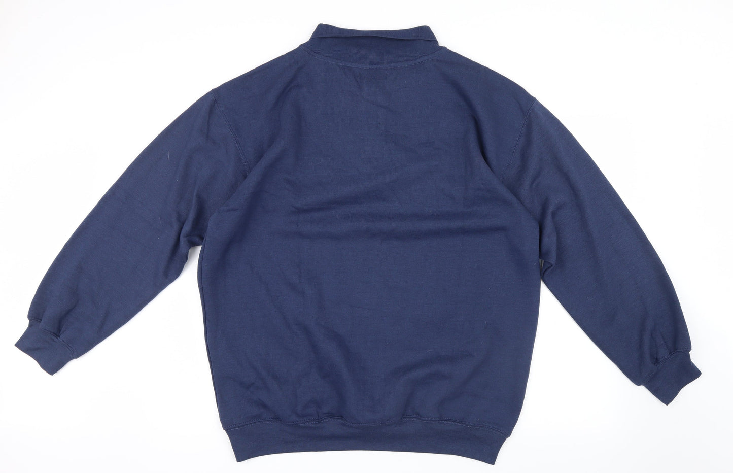 Basics Mens Blue   Pullover Jumper Size XL