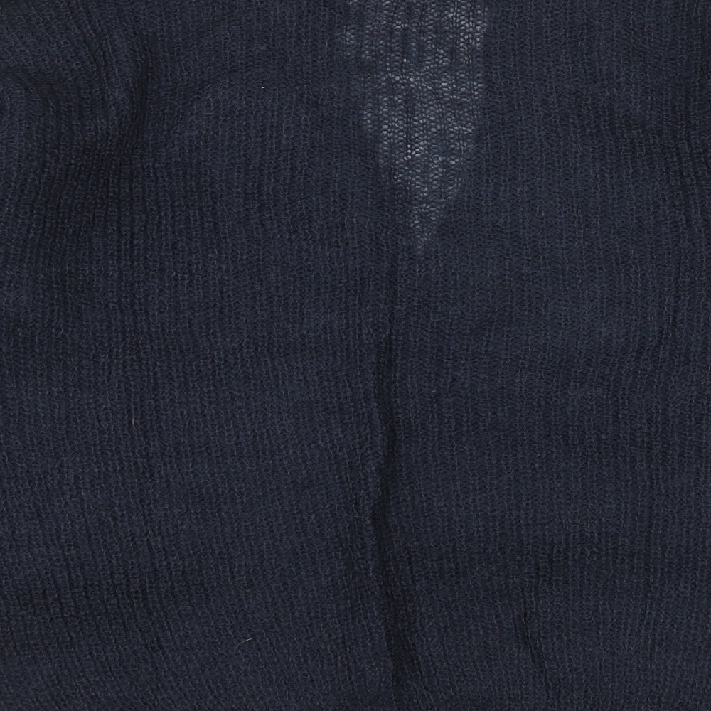 H&M Womens Blue  Knit Pullover Jumper Size XS