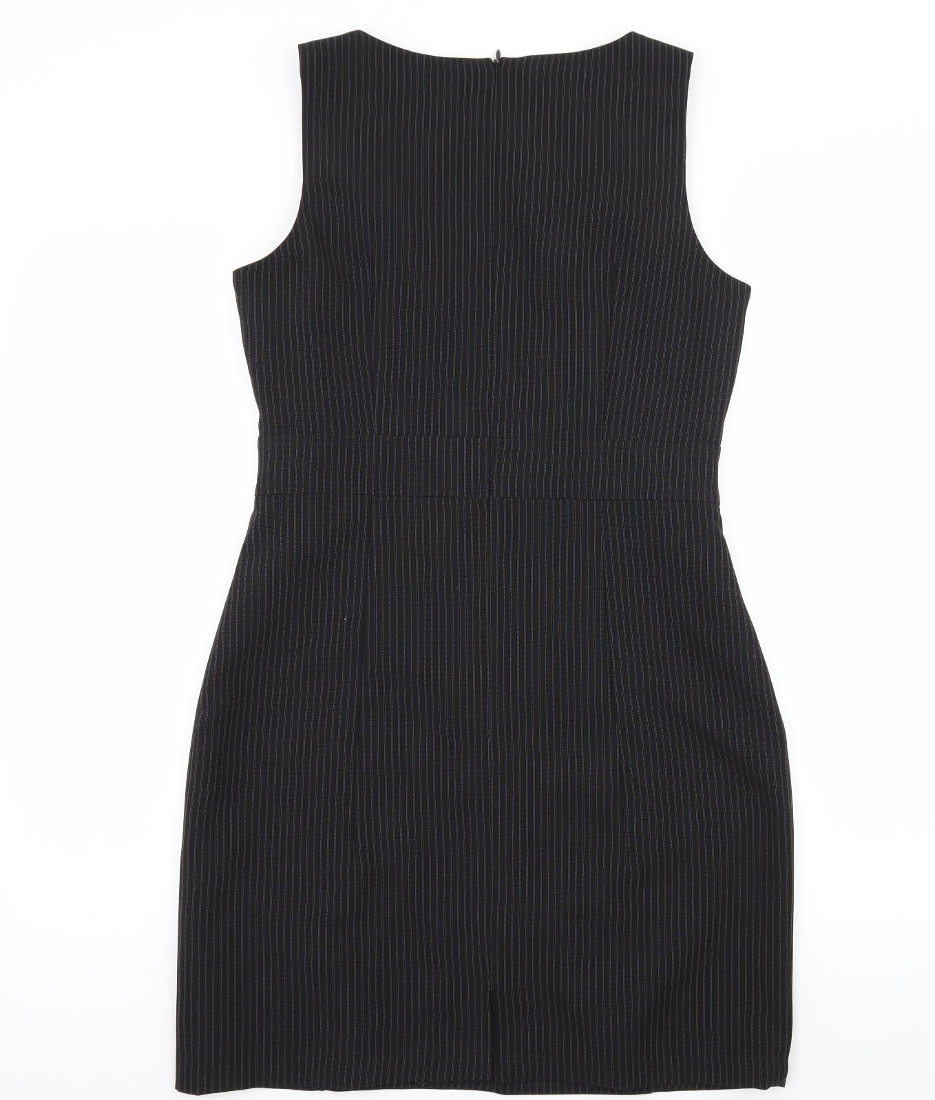 Papaya Womens Black Striped  A-Line  Size 12
