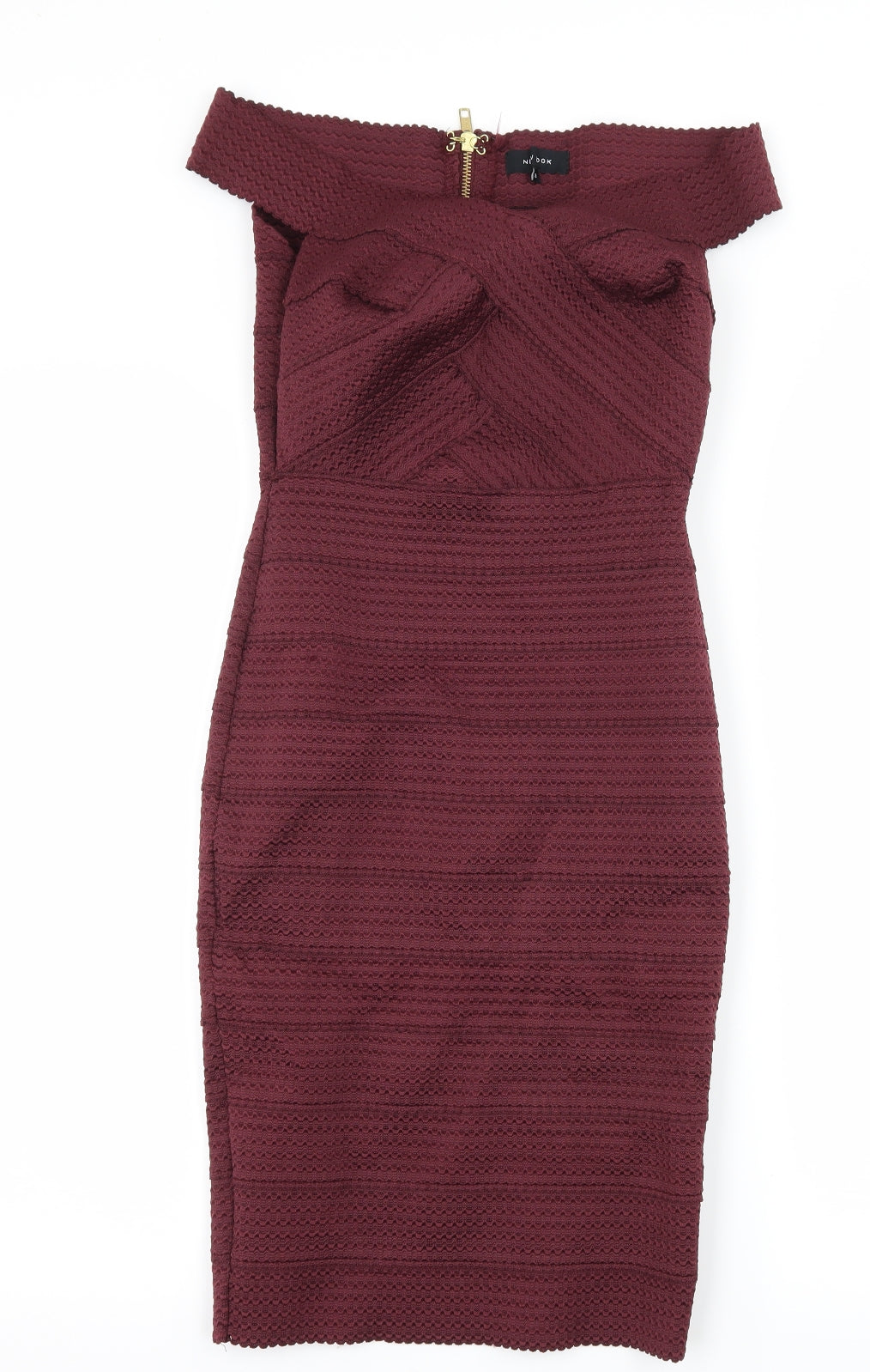 New Look Womens Red   Bodycon  Size 8