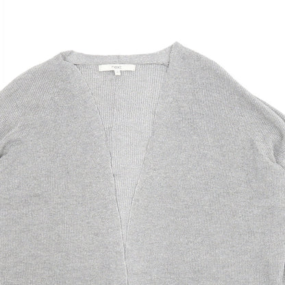 Close-up detail of Next women’s grey cardigan jumper, size M