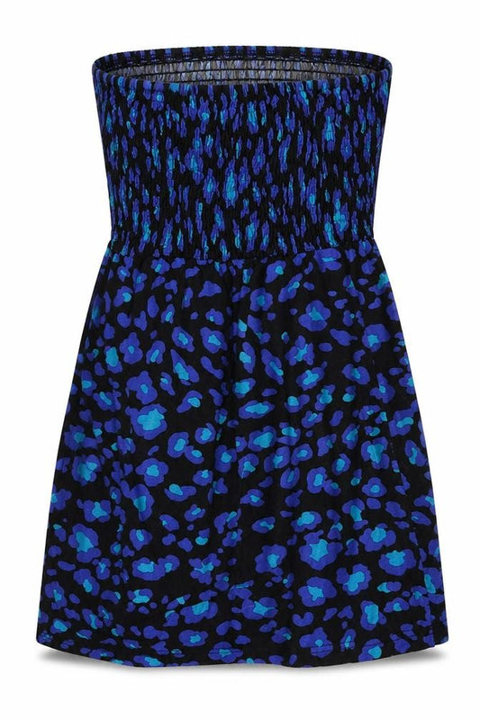 George Womens Blue Polka Dot  Fit & Flare  Size 12