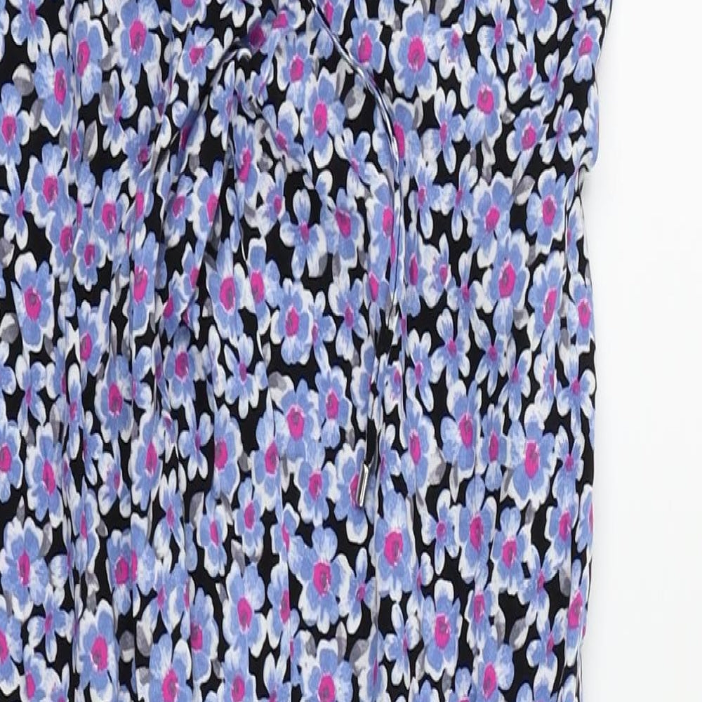 Dorothy Perkins Womens Multicoloured Floral  Jogger Trousers Size 12 L27 in