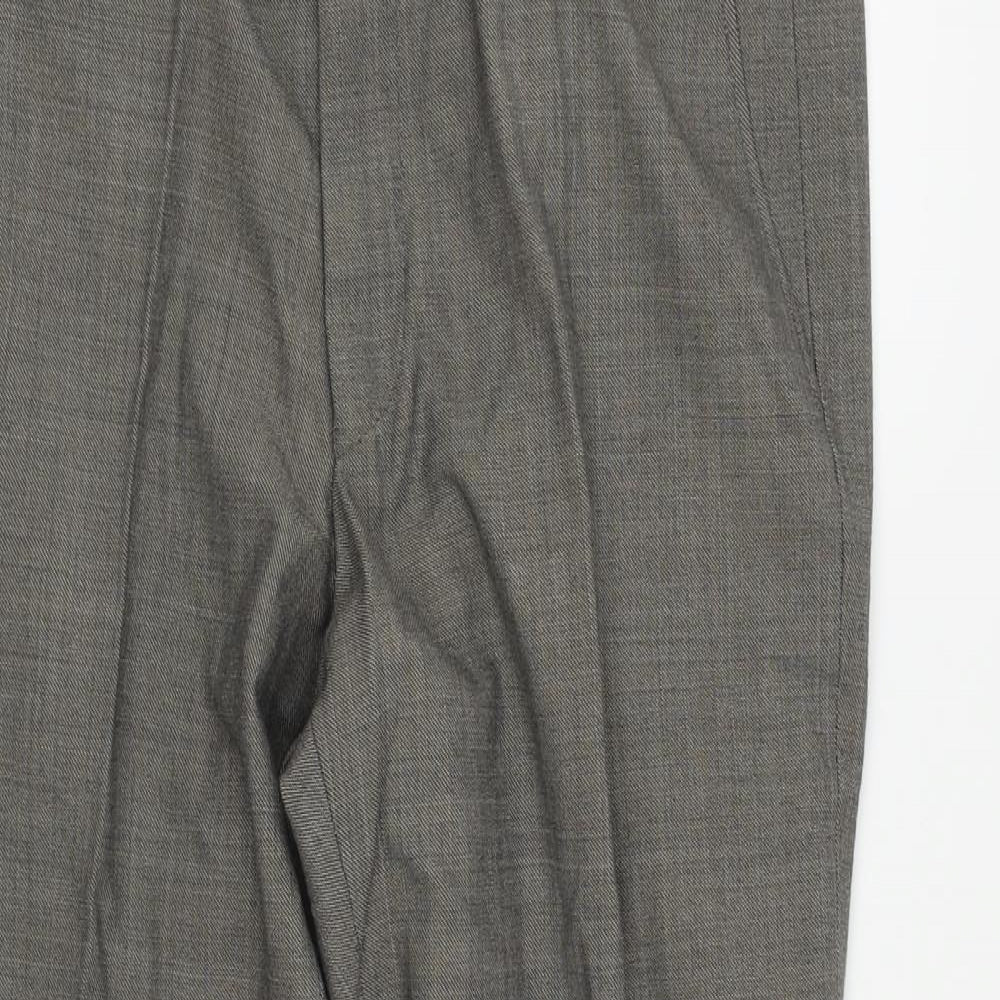 M&S Womens Grey   Dress Pants Trousers Size 32 in L31 in