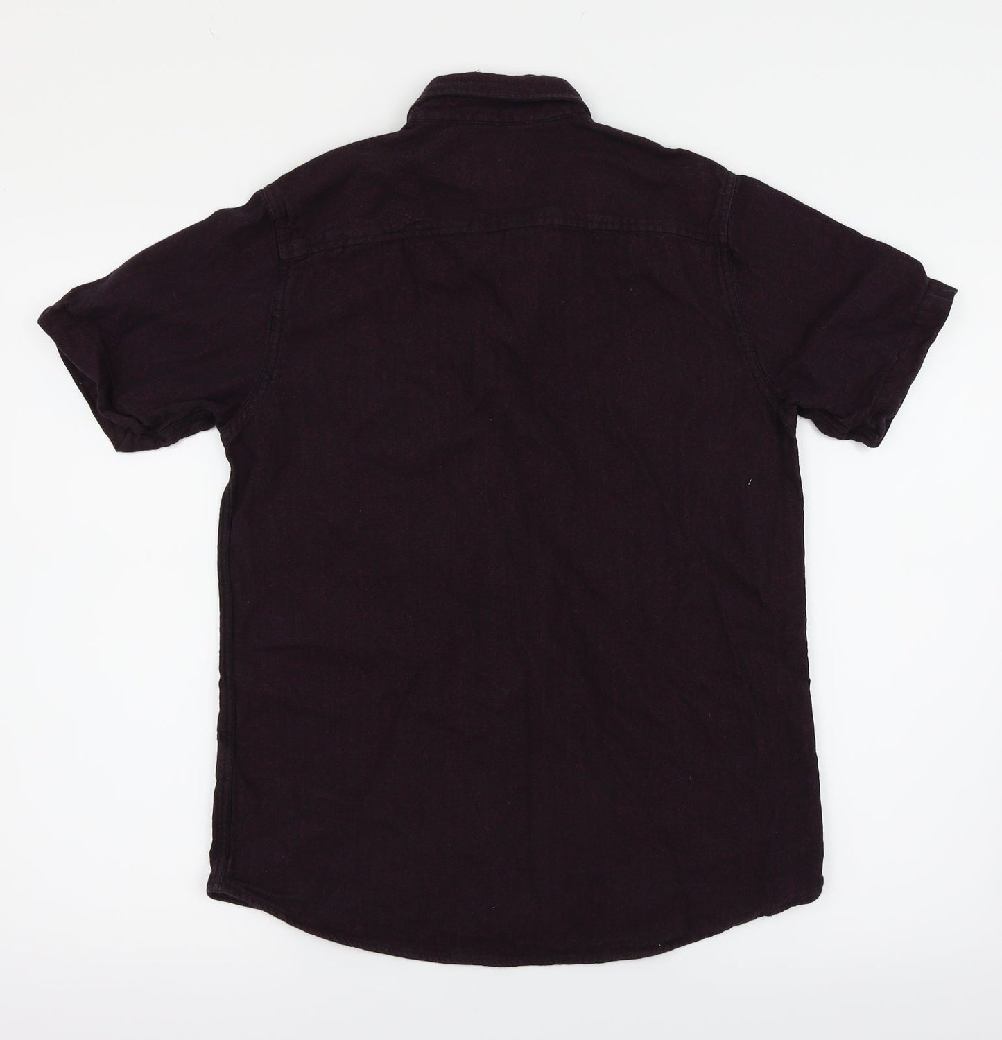 Topman Mens Purple    Button-Up Size S
