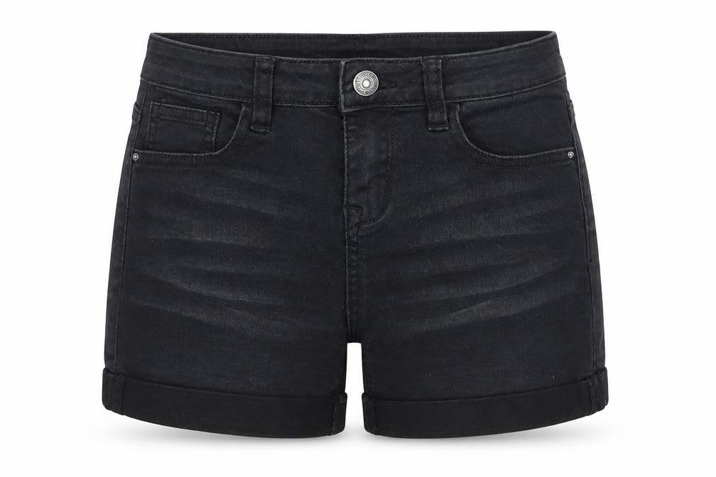 Denim & Co. Womens Black   Hot Pants Shorts Size 4