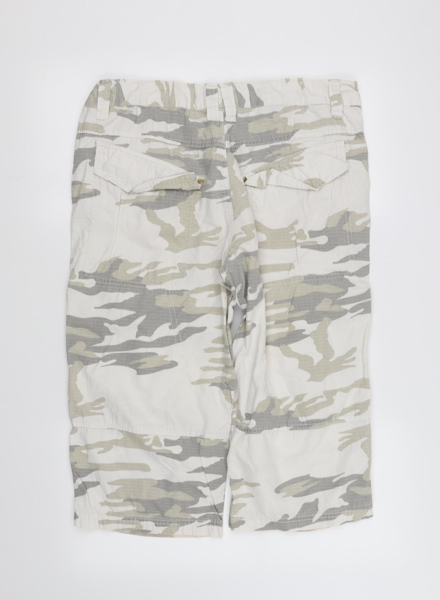 pre worn Womens White   Trousers  Size 36 in L21 in