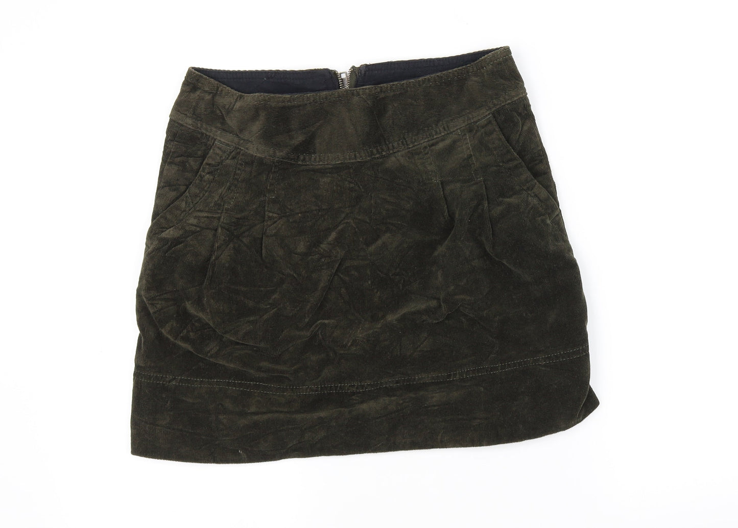 ken Womens Green   Flare Skirt Size 8