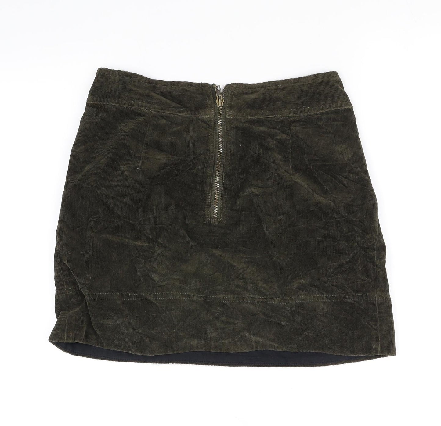 ken Womens Green   Flare Skirt Size 8
