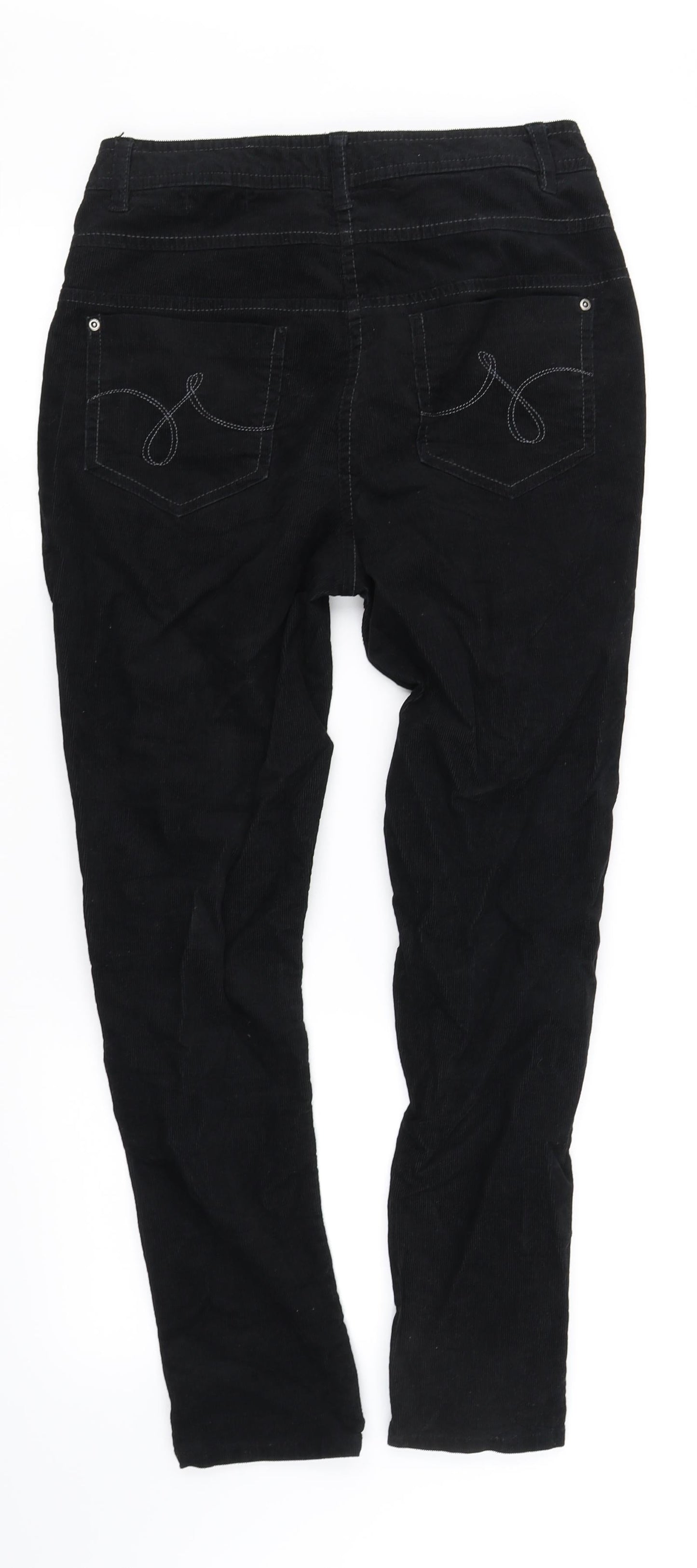 NEXT Womens Black   Trousers  Size 10 L30 in