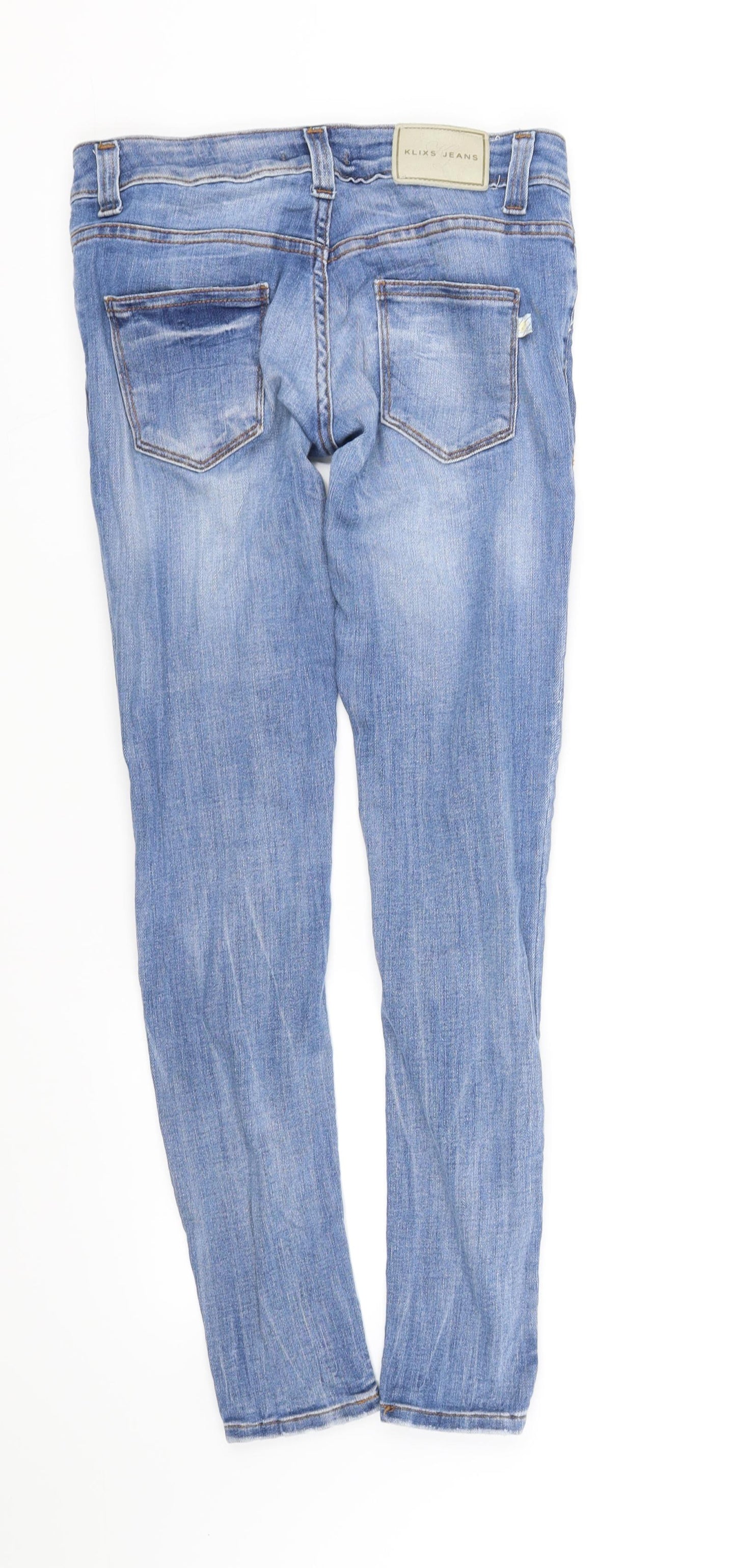 pre worn Womens Blue   Straight Jeans Size S L30 in
