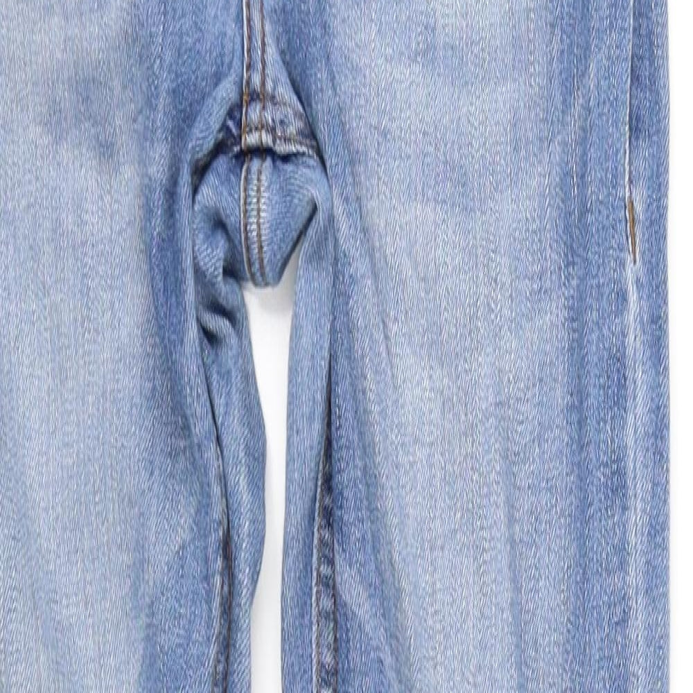 pre worn Womens Blue   Straight Jeans Size S L30 in