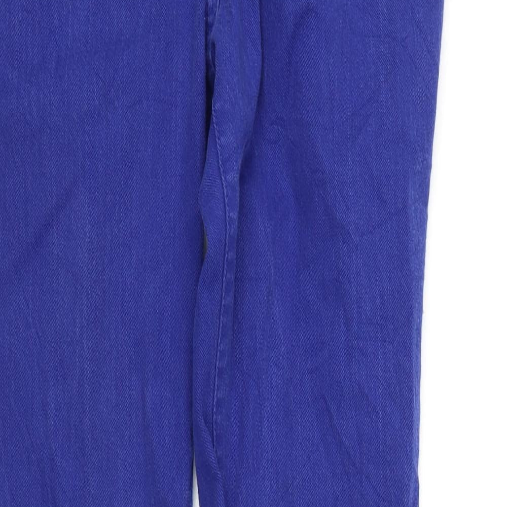 pre worn Womens Blue   Straight Jeans Size S L33 in