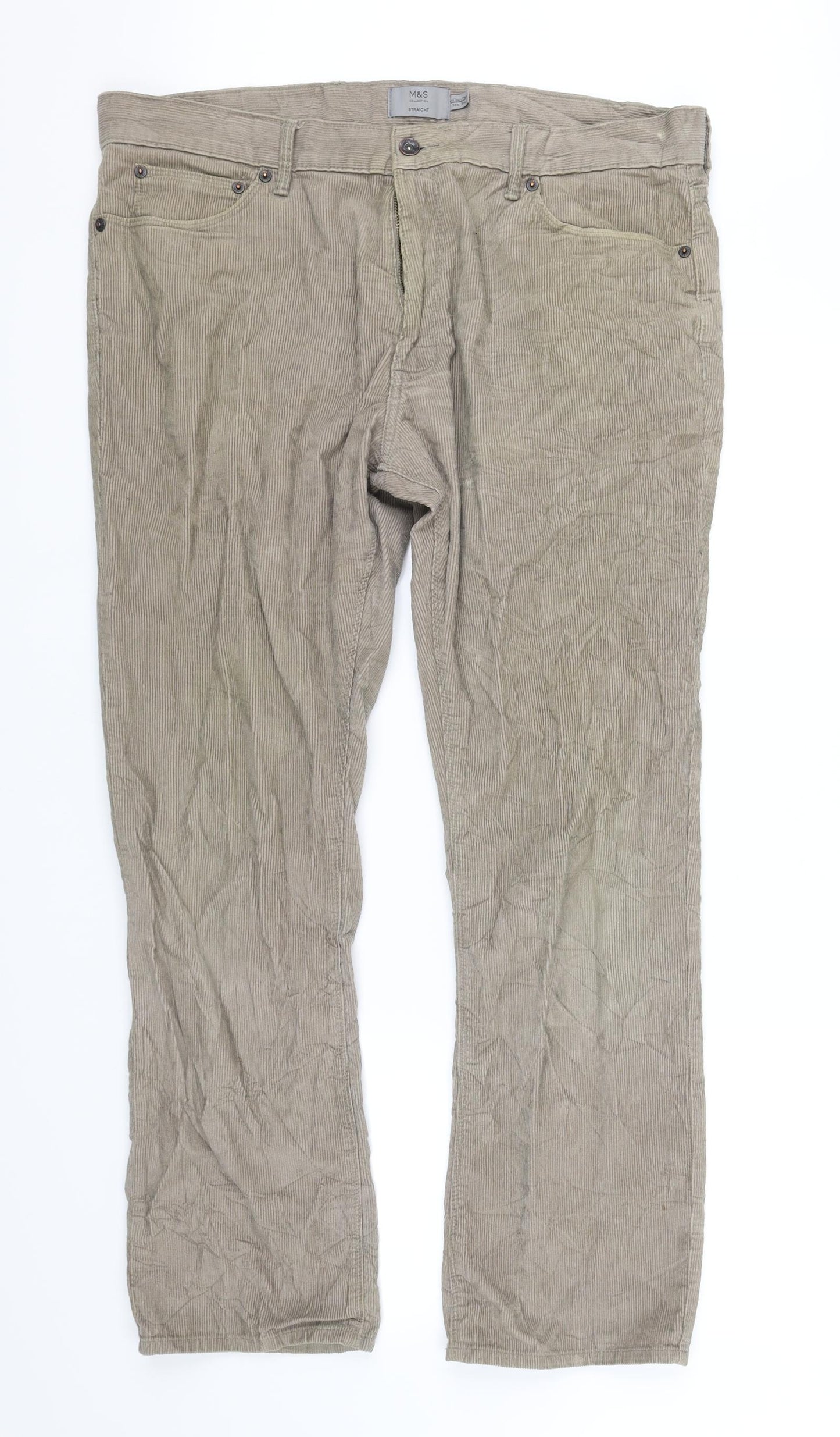 pre worn Womens Beige   Trousers  Size L L32 in