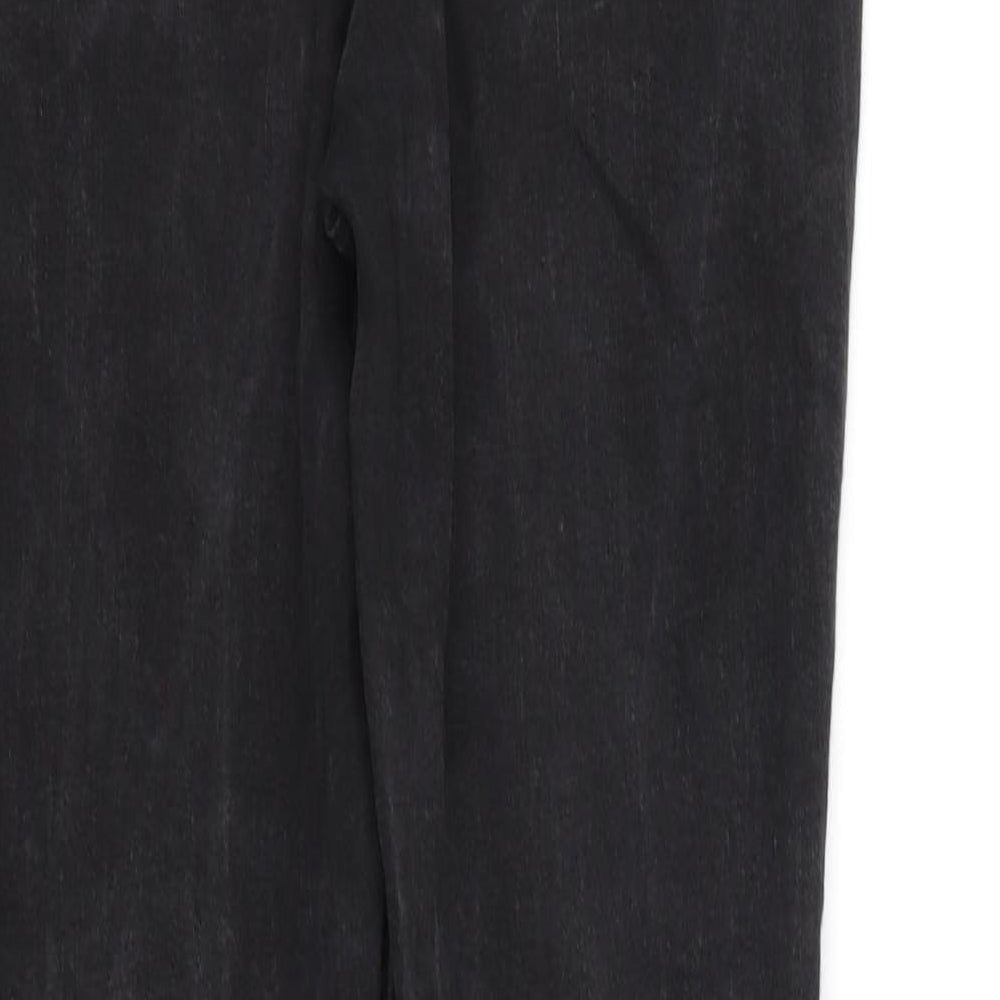 pre worn Womens Black   Straight Jeans Size S L30 in