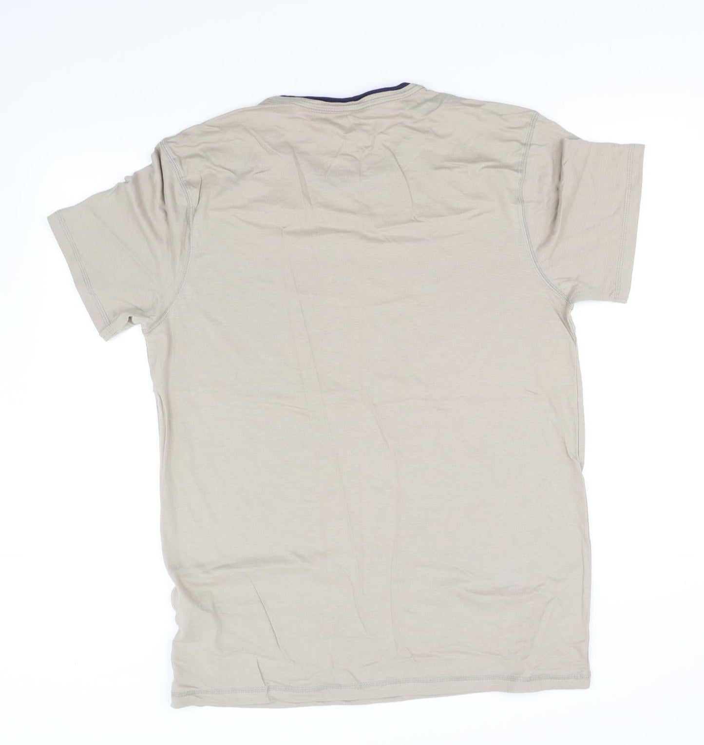 pre worn Womens Beige   Basic T-Shirt Size 2XL