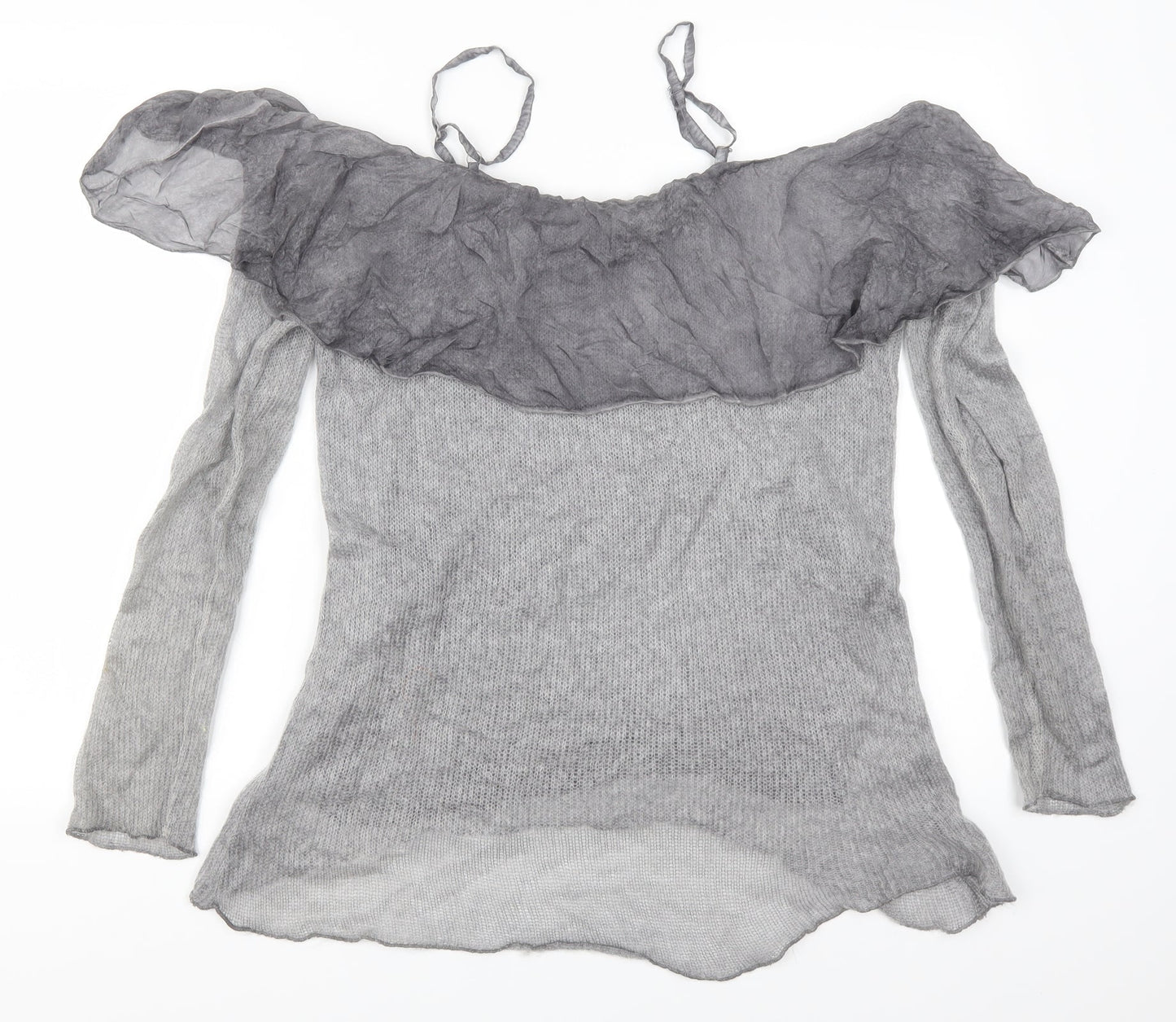 Alice Rinaldi Womens Grey   Pullover Jumper Size L