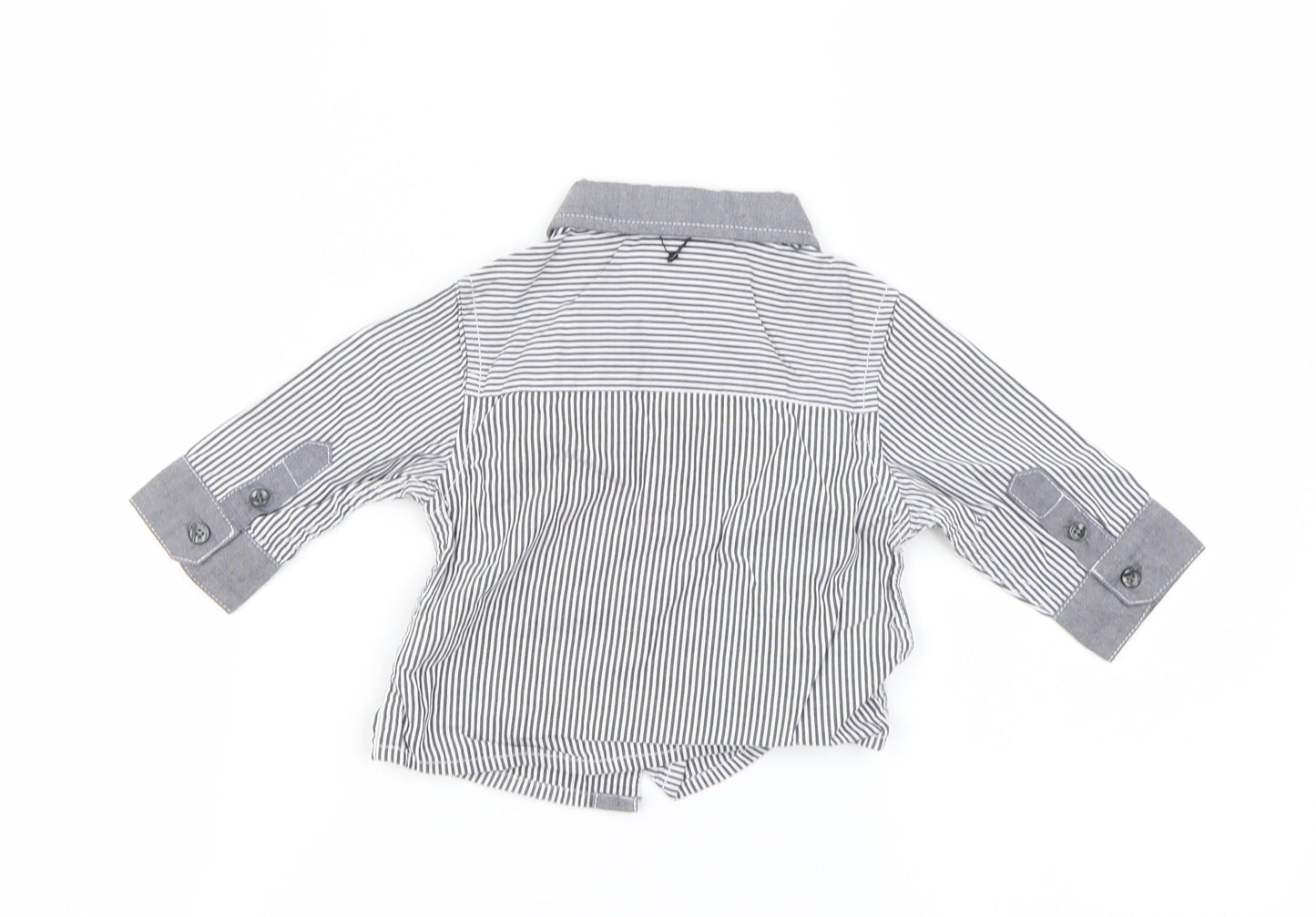 NEXT Baby Grey   Basic Button-Up Size 3-6 Months