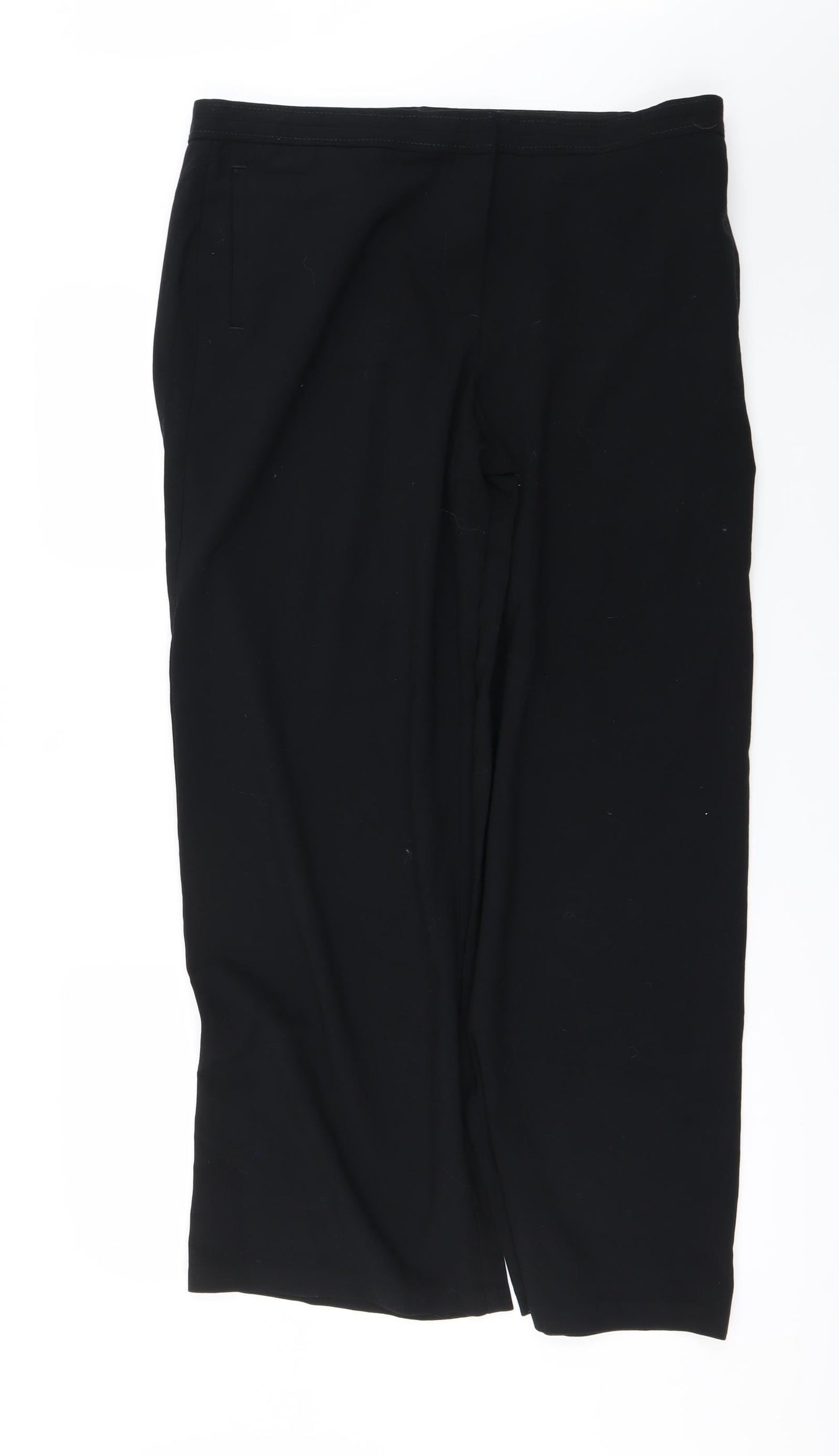 Marks and Spencer Womens Black   Trousers  Size 16 L27 in