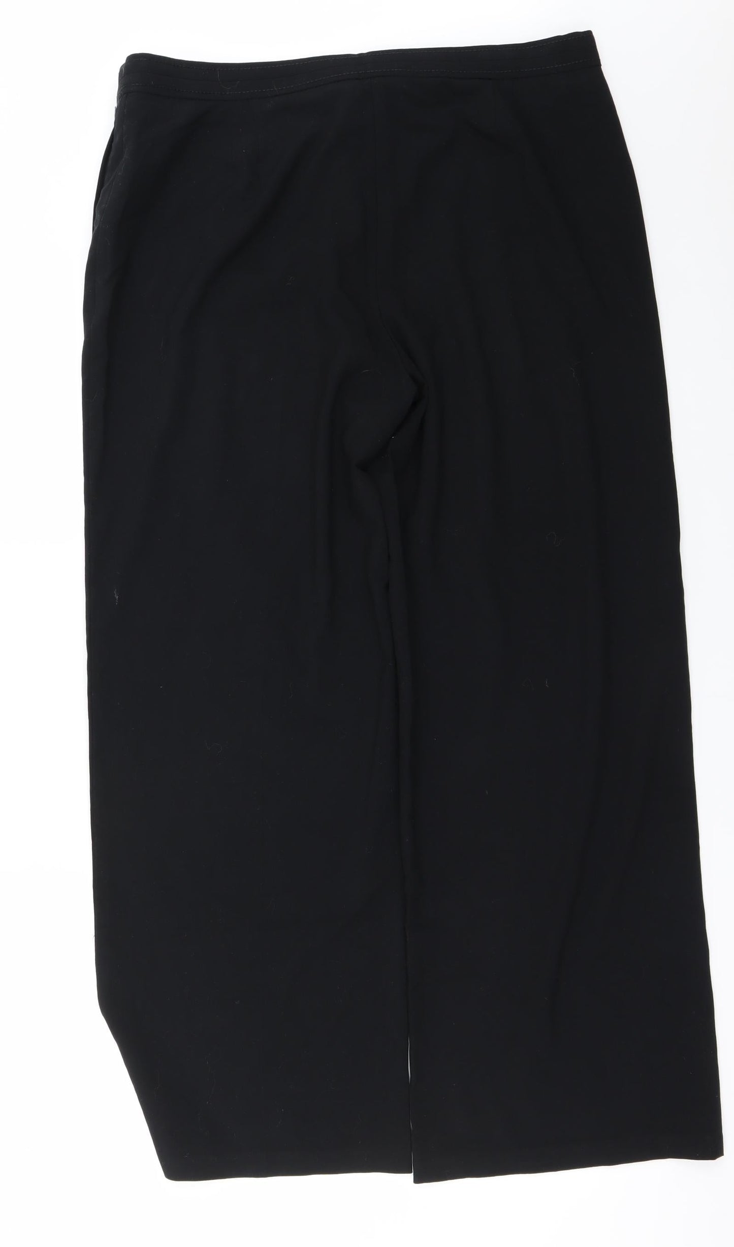Marks and Spencer Womens Black   Trousers  Size 16 L27 in