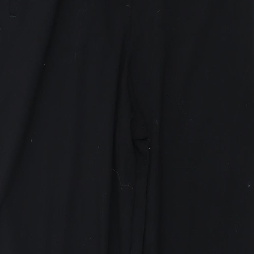Marks and Spencer Womens Black   Trousers  Size 16 L27 in