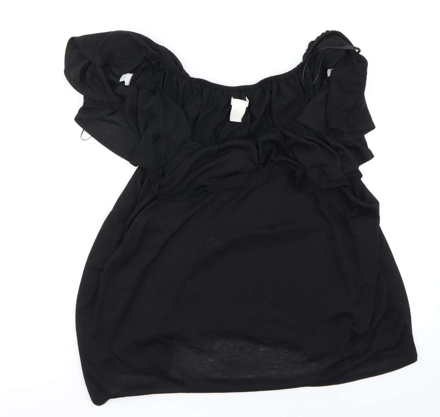 H&M Womens Black   Basic Blouse Size XL