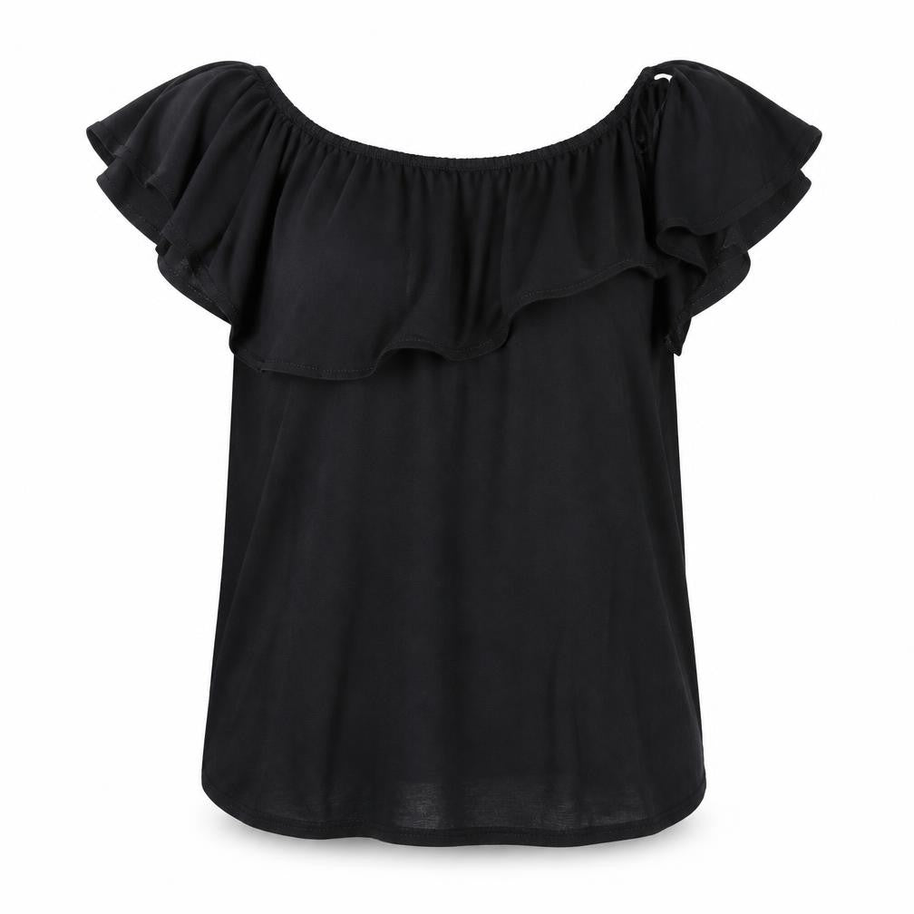 H&M Womens Black   Basic Blouse Size XL