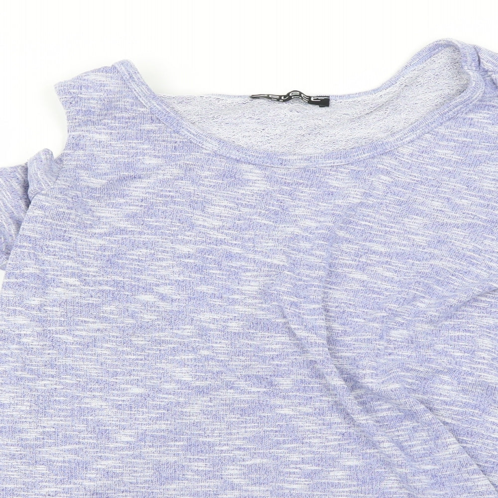Select  Womens Purple   Basic T-Shirt Size 8