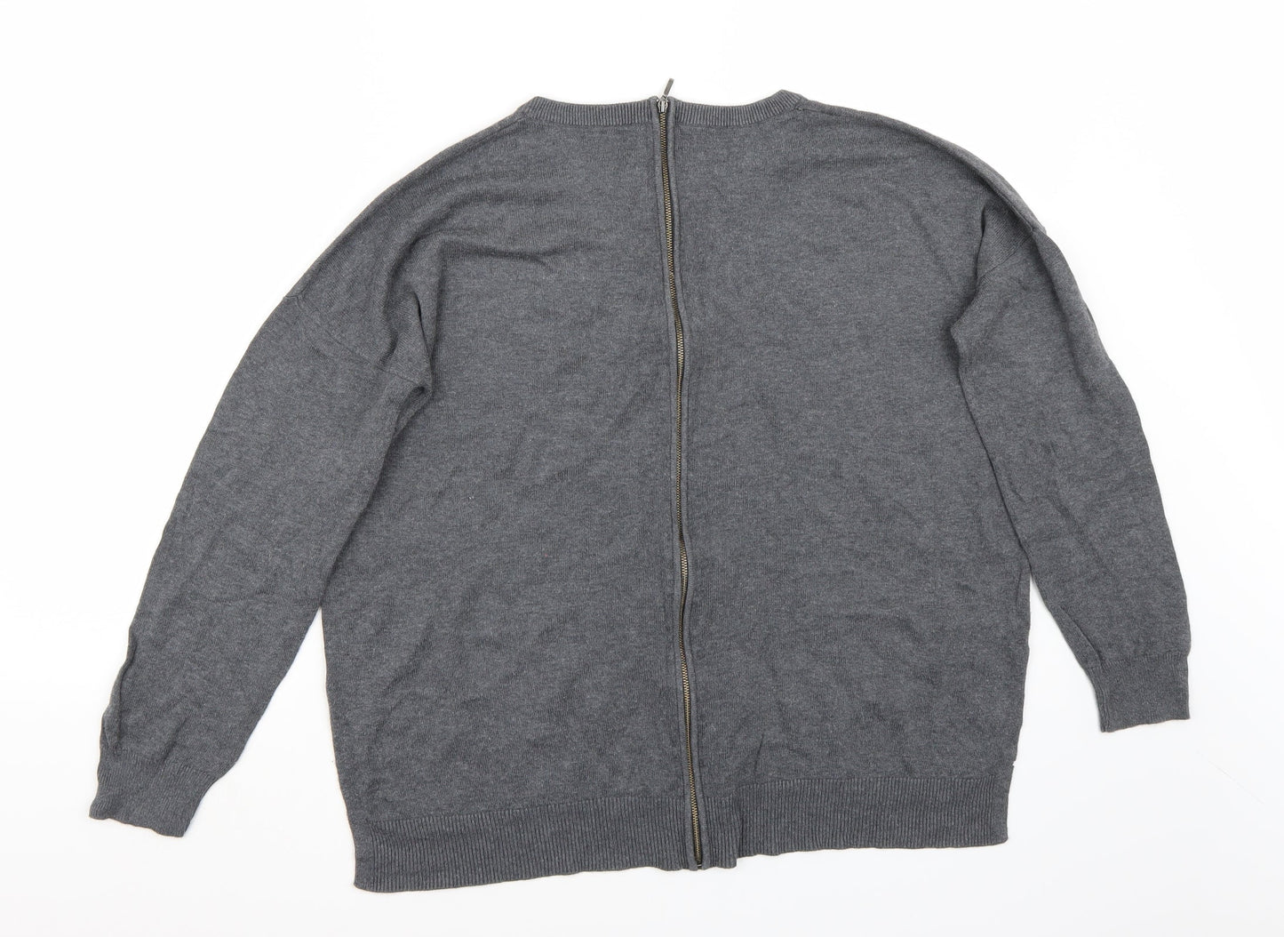 TU Womens Grey   Pullover Jumper Size 12