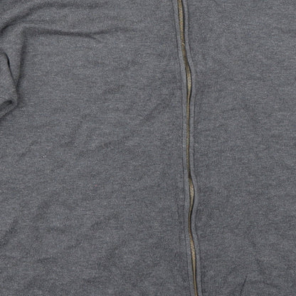 Brand and care label for Tu women’s grey jumper, size UK 12