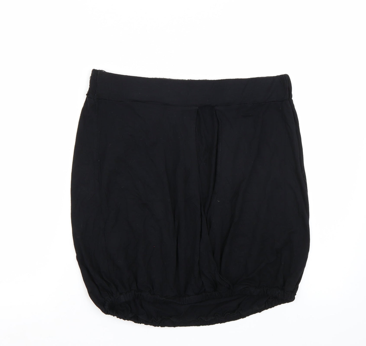 Topshop Womens Black   Basic Tank Size 14