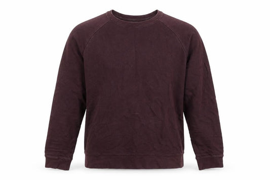 Front view of ASOS men’s purple jumper, size M