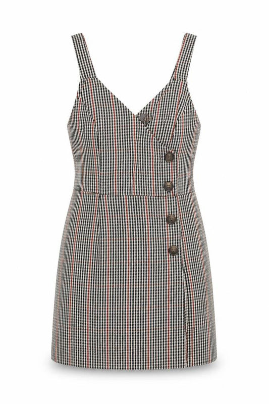 Primark Womens Beige Check  Shift  Size 6