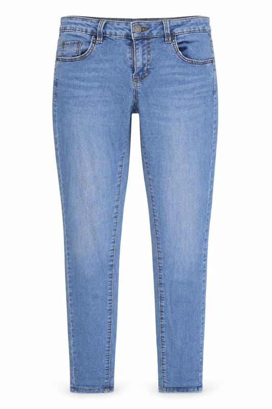 Denim Co Womens Blue  Denim Jegging Jeans Size 8 L33 in