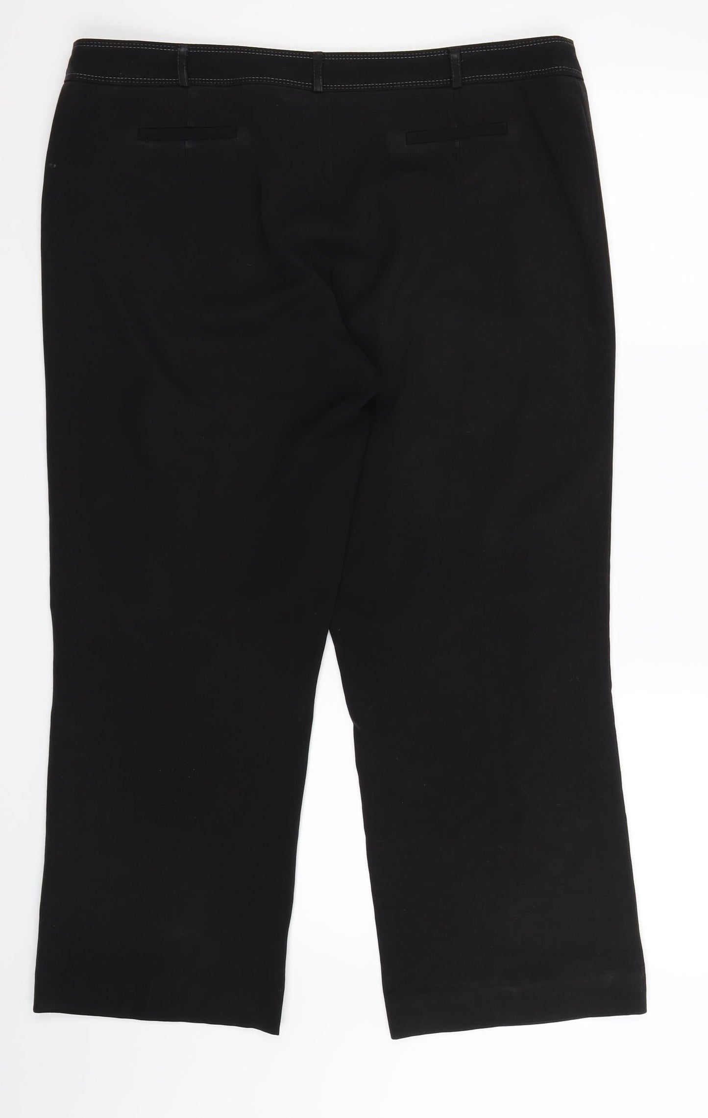 Dorothy Perkins Womens Black   Trousers  Size 16 L26 in