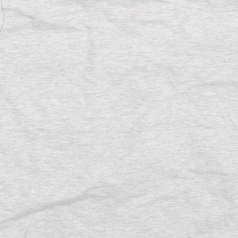 Preworn Boys Grey   Basic T-Shirt Size 3-4 Years
