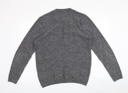 Back view of Topman men’s grey jumper, size S