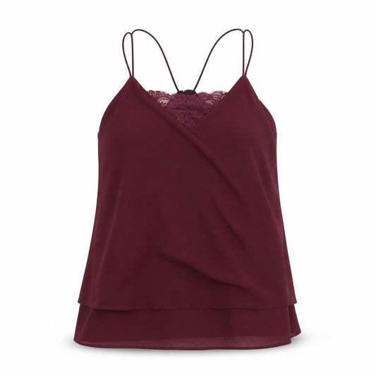 New Look Womens Red   Basic Blouse Size 8