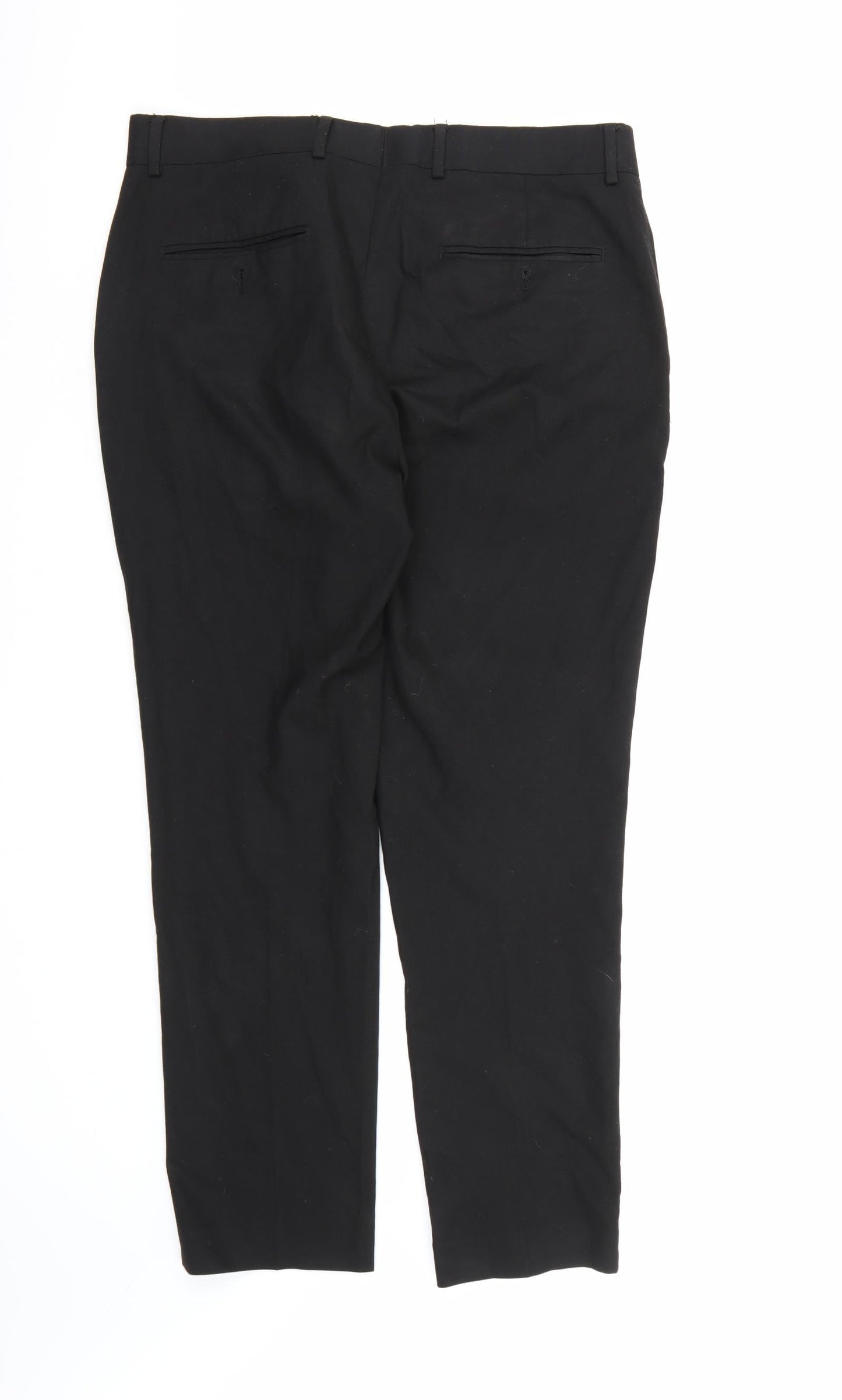 ASOS Mens Black  Rayon Dress Pants Trousers  L29 in