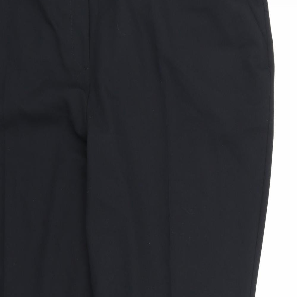 Bonmarché Womens Black  Rayon Dress Pants Trousers Size 20 L30 in