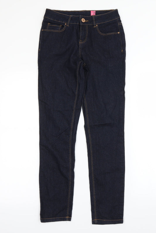 Preworn Womens Blue   Skinny Jeans Size 6 L28 in