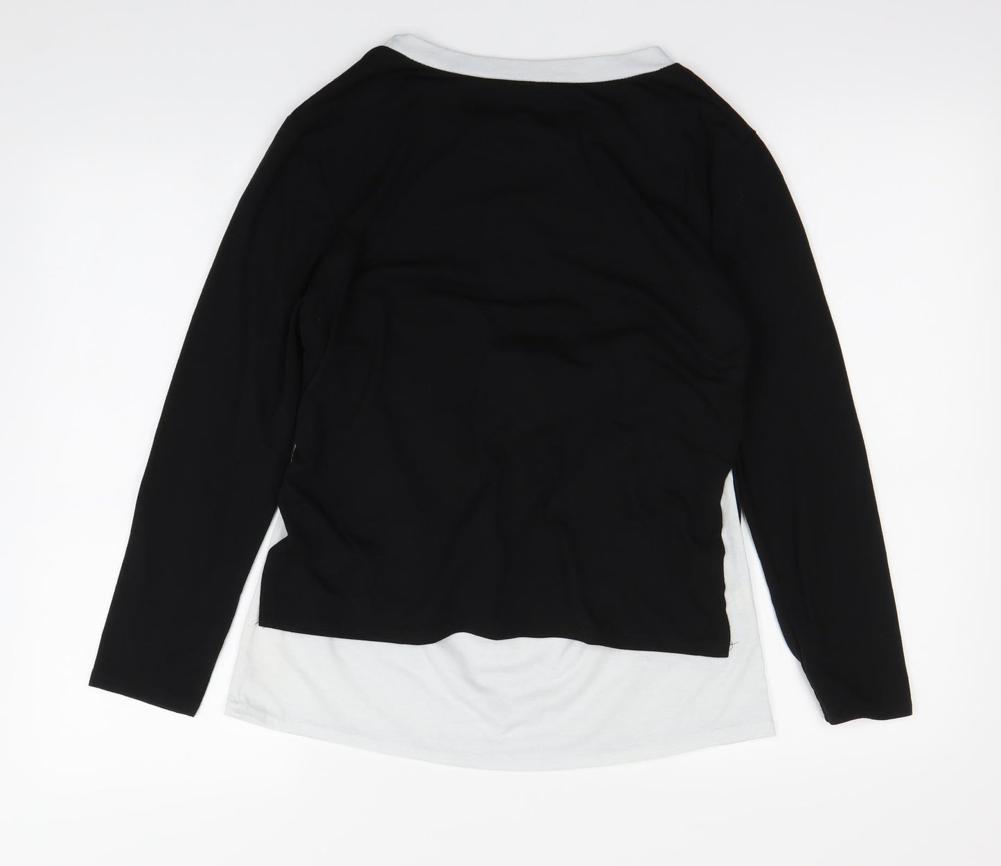 Preworn Womens Black   Basic T-Shirt Size M