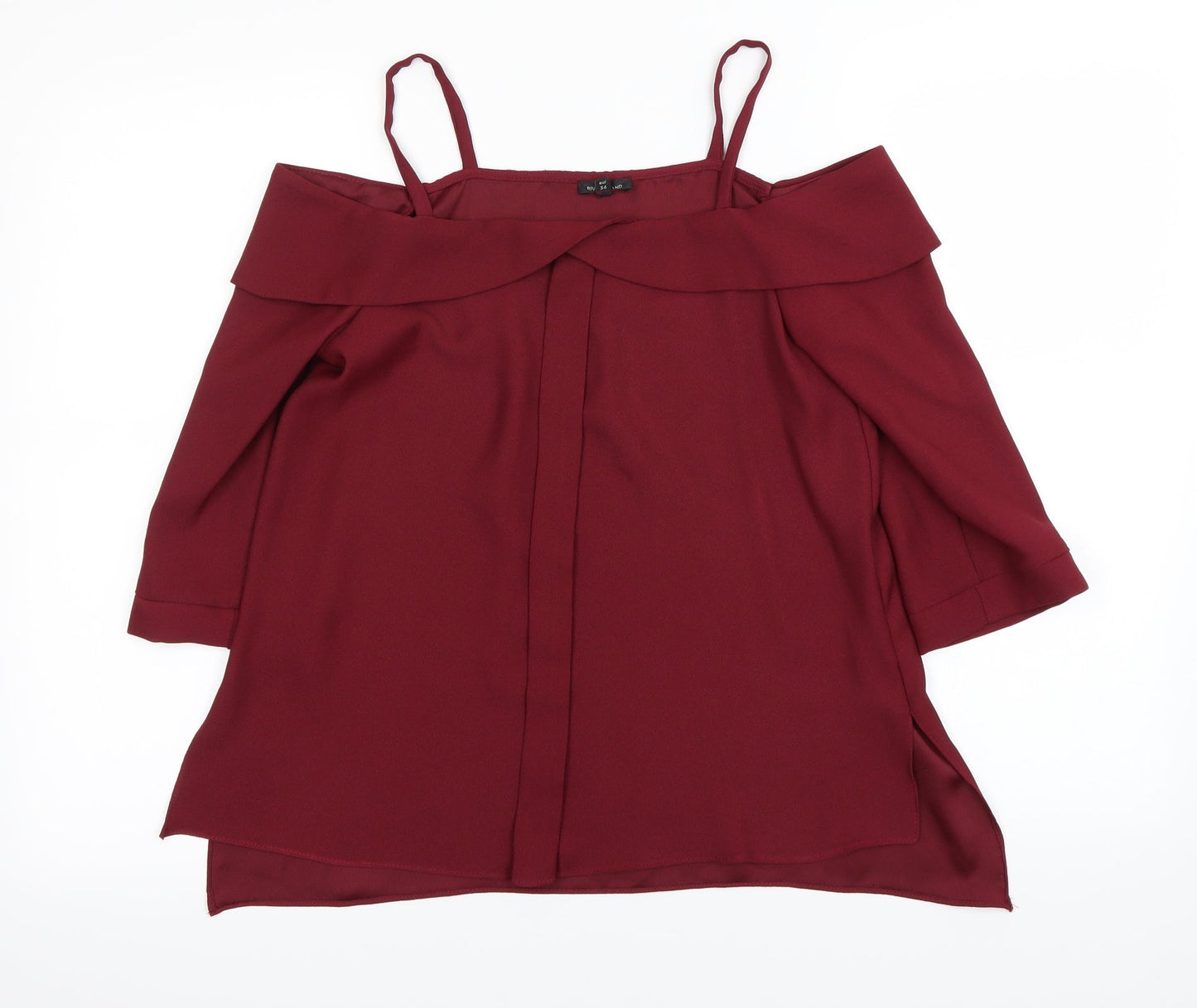 River Island Womens Purple   Basic Blouse Size 8