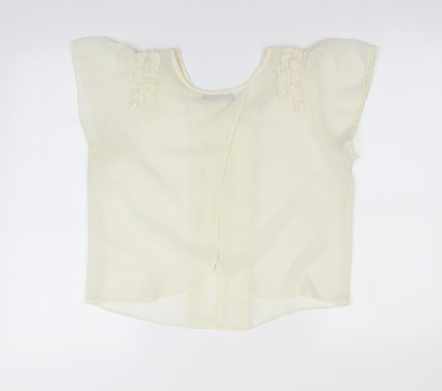 Internationale Womens Ivory   Camisole Blouse Size 10