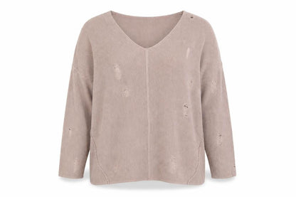 Front view of Divided women’s pink jumper, size M