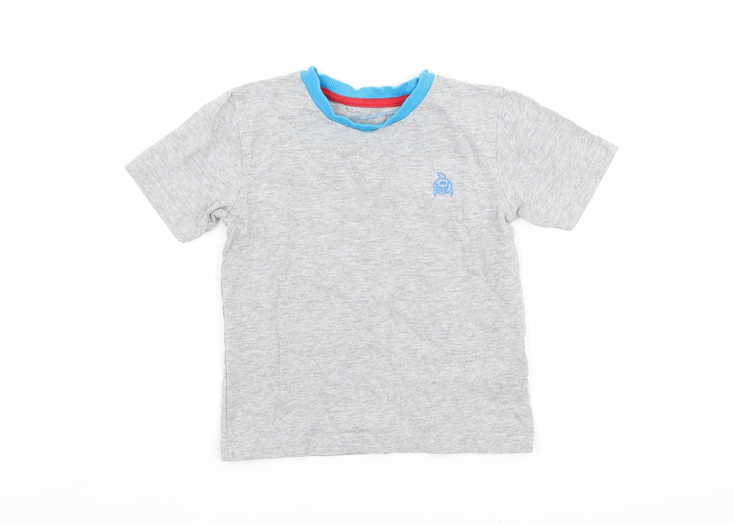 Blue Zoo Boys Grey   Basic T-Shirt Size 2-3 Years
