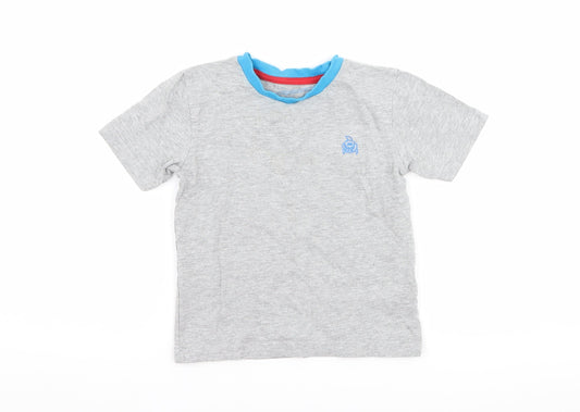 Blue Zoo Boys Grey   Basic T-Shirt Size 2-3 Years