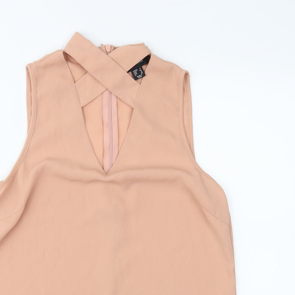 Atmosphere Womens Pink   Basic Blouse Size 4