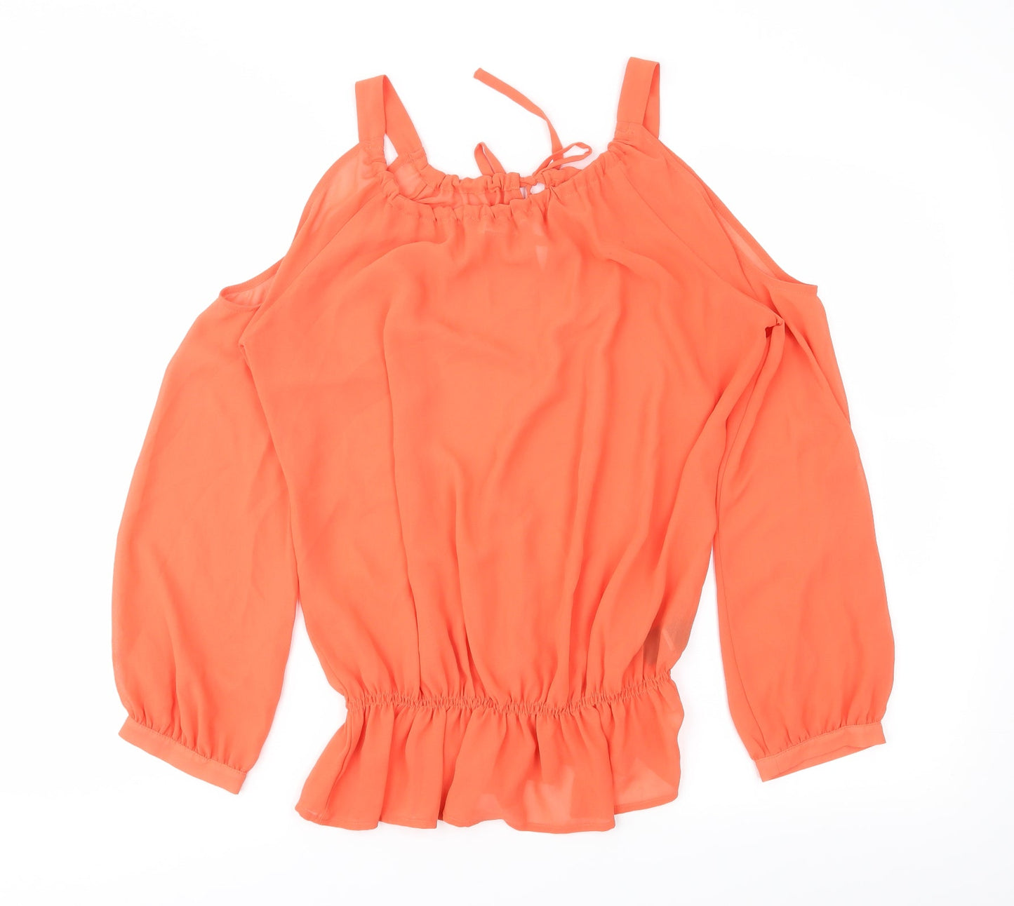 NEXT Womens Orange   Basic Blouse Size 8